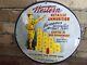 Vintage 1938 Western Ammunition Porcelain Sign Alton Ill. Ammo 12