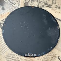 Vintage 1939 RPM Motor Oil Disney Mickey Mouse 8x12 Inches Porcelain Enamel Sign