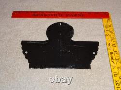 Vintage 1948 Indian Motorcycles Sales+ Service Porcelain Metal Gasoline Oil Sign