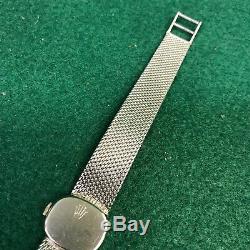 Vintage 1950s Ladies Rolex Precision 18k Gold Cal 1401 18j 5x Signed Watch