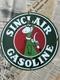 Vintage 1951 Sinclair Gasoline Dino Fuel Pump 12 Inch Porcelain Enamel Sign