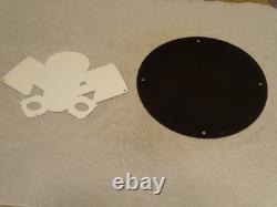 Vintage 1952 Sinclair Ethyl Gasoline Dino Porcelain Skull Cross Bones Metal Sign