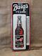 Vintage 1953 Barq Beverage Thermometer Sign No Mercury Antique Cola Pop 9276