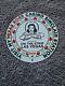 Vintage 1954 Dated Texas Rose Gasoline Motor Oil Porcelain Gas Pump Sign