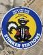 Vintage 1955 Stinker Station Skunk Fearless Fariss 12 Inch Porcelain Enamel Sign