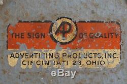 Vintage 1960s OK Used Cars Lighted Clock Sign Chevrolet Dealership Dealer GM AC