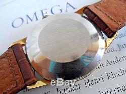 Vintage 1962 Men's Omega 17 Jewel Cal. 285 Mechanical Watch Fully SIGNED