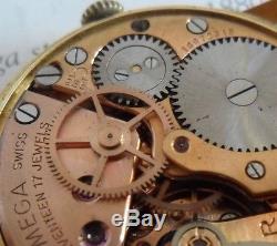 Vintage 1962 Men's Omega 17 Jewel Cal. 285 Mechanical Watch Fully SIGNED