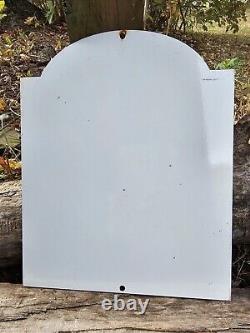 Vintage 1970's My Tool Rules Porcelain Garage Sign 12 X 9 1/2 Nice Sign