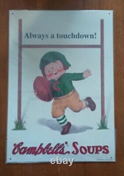 Vintage 1993 Campbells Soup Metal Signs Set Of 18 NIB Rare