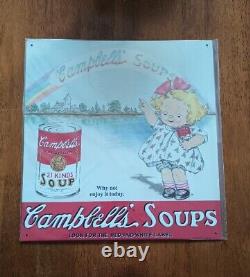 Vintage 1993 Campbells Soup Metal Signs Set Of 18 NIB Rare