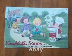 Vintage 1993 Campbells Soup Metal Signs Set Of 18 NIB Rare