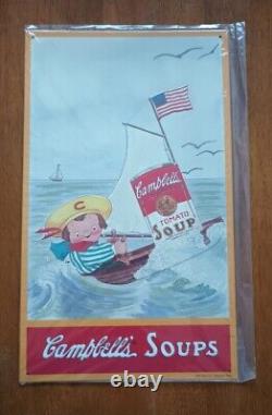 Vintage 1993 Campbells Soup Metal Signs Set Of 18 NIB Rare