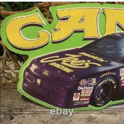 Vintage 1994 Hut Stricklin Smokin' Joe NASCAR Sign