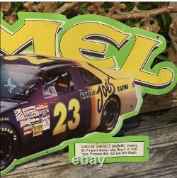 Vintage 1994 Hut Stricklin Smokin' Joe NASCAR Sign