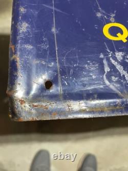 Vintage 29 Original SST Embossed We Sell Bird Building Materials Tin Sign