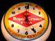 Vintage 50's Rc Royal Crown Cola Lighted Clock Sign So Bubbly Fresh