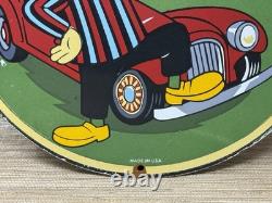 Vintage 7up Soda Pop Porcelain Sign Gas Station Pump Plate Motor Oil Pepsi Cola