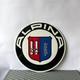 Vintage Alpina Logo German Tuning Heritage Heavy Metal Sign 19.7 (50cm)