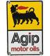 Vintage Agip Motor Oil Porcelain Dealership Sign Lamborghini Gas Enzo Lotus
