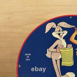 Vintage Aladdin Gasoline Porcelain Sign Gas Oil Sale Service Station Pump Plate