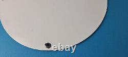 Vintage American Gasoline Sign Gas Motor Oil Pump Plate Porcelain Sign