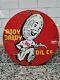 Vintage Andy Dandy Oil Porcelain Sign Motor Gas Automobile Service Lubricants