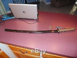 Vintage Antique WWII WW2 Japanese Signed Katana Samurai Sword