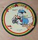 Vintage Art Polaroid Snap It Donald Duck Porcleain Gas Oil Mancave Pump Ad Sign