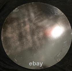 Vintage Art VOLKSWAGEN SINCE 1949 PORCELAIN ENAMEL SIGN Rare Advertising 30 Dia