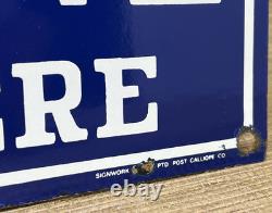 Vintage Atlantic Gasoline Porcelain Sign Gas Station Pump Plate Motor Oil