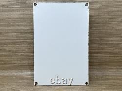 Vintage Audi Porcelain Dealership Sign Gas Station Pump Plate Motor Oil Service