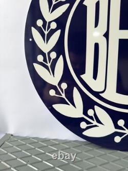 Vintage BENZ Laurel Emblem Heavy Metal Sign XL 19.7 (50cm)