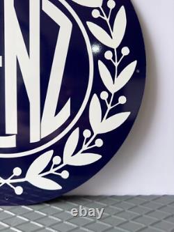 Vintage BENZ Laurel Emblem Heavy Metal Sign XL 19.7 (50cm)