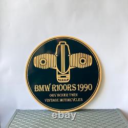 Vintage BMW R100RS 1990 OHV Boxer Twin Heavy Metal Sign 19.7 (50 cm)