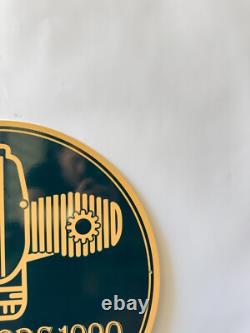 Vintage BMW R100RS 1990 OHV Boxer Twin Heavy Metal Sign 19.7 (50 cm)