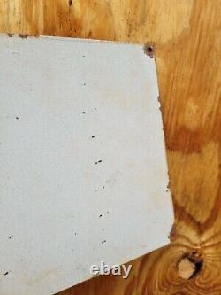 Vintage Baldwin Porcelain Sign Old Military War Airplane Engine Motor Oil Filter