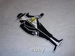 Vintage Bardahl Motor Oil Additive Burglar Thief 12 Metal Gasoline Sign! Racing