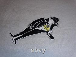 Vintage Bardahl Motor Oil Additive Burglar Thief 12 Metal Gasoline Sign! Racing