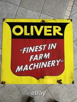 Vintage Barn Find Style Oliver Farm Products Tractors Implements Sales Service