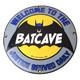 Vintage Batman Sign Bat Cave Dc Comics Toys Porcelain Gas Sign
