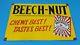 Vintage Beech-nut Porcelain Tobacco Chew General Store Pump Plate Sign