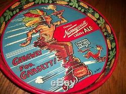 Vintage Beer Tray Narragansett Lager & Ale Gangway for Gansett Signed Dr. Seuss