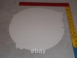 Vintage Bigger Spark More Bang Woman? & Plug 12 Metal Big Gasoline & Oil Sign