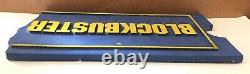 Vintage Blockbuster Video Retail Store Sign Original