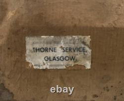 Vintage Britelite Oil Porcelain Enamel Sign From Glassgow 14.5 X 10 Ex Cond