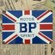 Vintage British Petroleum Motor Bp Spirit 8x12 Inches Porcelain Enamel Sign