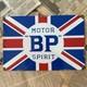 Vintage British Petroleum Motor Bp Spirit 8x12 Inches Porcelain Enamel Sign
