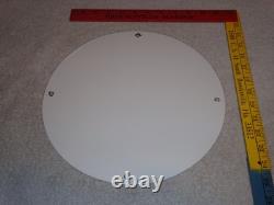 Vintage Buffalo Gasoline & Western Bison Animal 11 3/4 Porcelain Metal Oil Sign