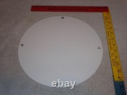 Vintage Buffalo Gasoline & Western Bison Animal 11 3/4 Porcelain Metal Oil Sign